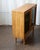 Mid-Century Modern 1970s Kjærnulf Style Danish Oak & Stained Glass Cabinet, Attributed For Sale - Image 3 of 12