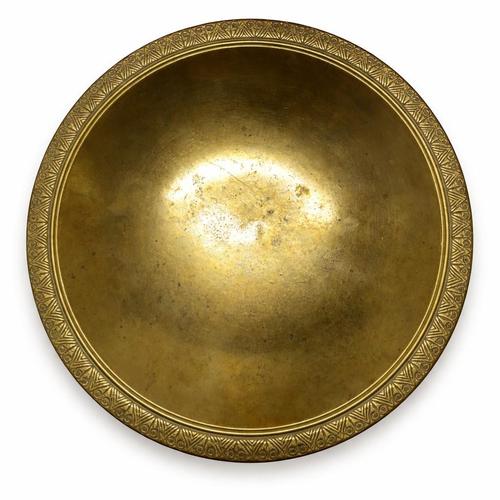 Vintage Danish Art Deco Polished Bronze Dish by Just Andersen, 1930s For Sale - Image 3 of 8