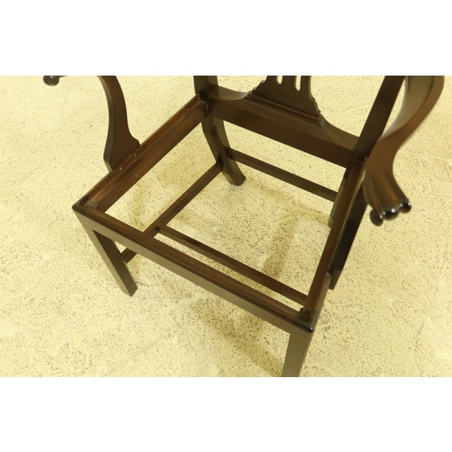Mark Emirzian Chippendale Mahogany Armchairs - a Pair For Sale In Philadelphia - Image 6 of 12