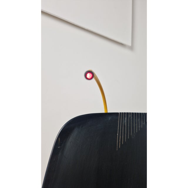 Sculpture Table Lamp in Iron and Plastic, 1980s For Sale - Image 14 of 18