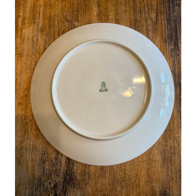 Mid-Century Modern Vintage Primavera by Heinrich - H&c Germany Dinner Plate For Sale - Image 3 of 6