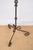 Black Late 20th Century Pair of Wrought Iron Candelabra For Sale - Image 8 of 8