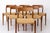Vintage Model 75 Chairs in Oak by Niels Otto Møller, 1950s, Set of 6 For Sale - Image 11 of 11