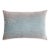 Kevin O'Brien Woodgrain Faux Bois Robin's Egg Cut Velvet 14 x 20" Pillow For Sale