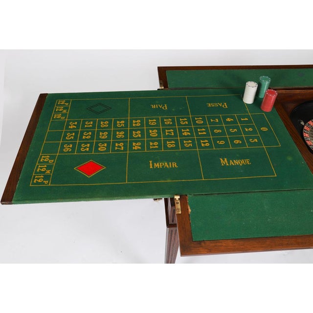 Antique French Oak Roulette Table, 19th Century For Sale - Image 6 of 18