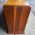 Brown American Studio Robert Whitley Studio Credenza – Mixed Wood W/ Teal Interior, Sculptural Case and Pulls Finished on Both Sides For Sale - Image 8 of 12