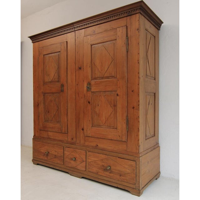 Antique Wardrobe in Oak, 1800s For Sale - Image 5 of 18