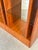 Cherrywood Display Case on Wheels, 1990s For Sale - Image 14 of 15