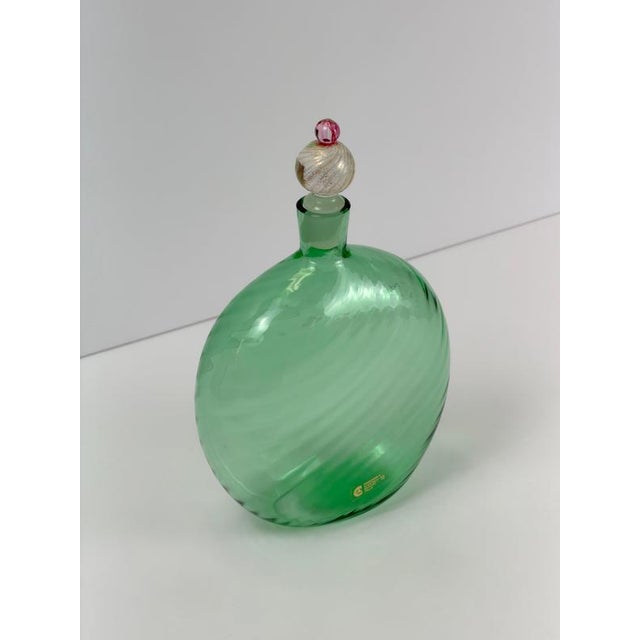 1970s Murano Glass Decanter by Maurizio Albarelli for Cenedese & Albarelli, 1970s For Sale - Image 5 of 10