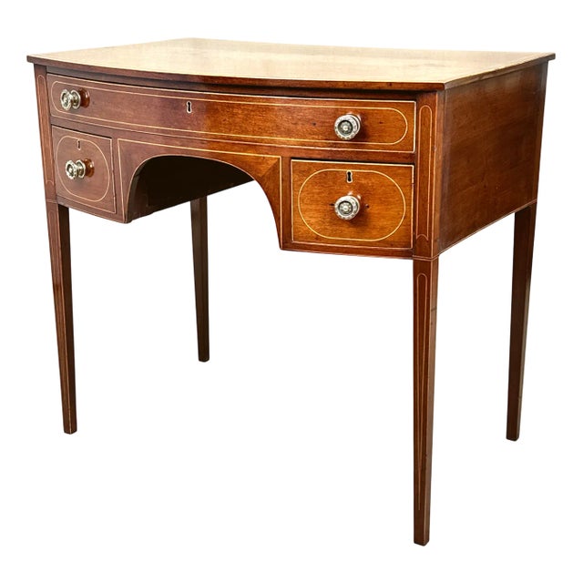 18th Century Georgian Mahogany Dressing Table, 1790s For Sale