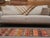 1970s Vintage Handmade Wool Cotton Red Runner Rug For Sale - Image 9 of 11