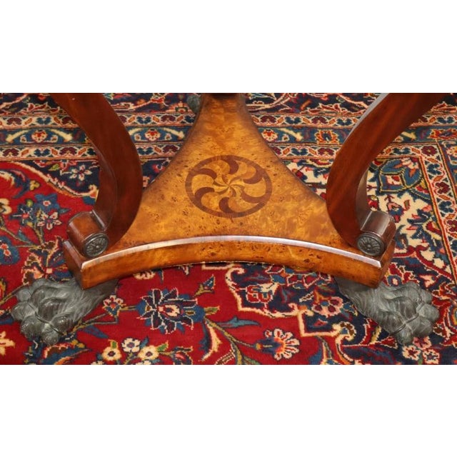 Pair of Theodore Alexander Burl Inlaid Metal Mount Occasional End Tables For Sale - Image 14 of 15