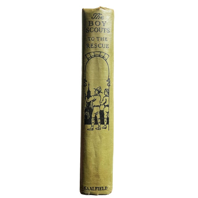 A charming and increasingly collectible early 20th-century Boy Scouts adventure title, The Boy Scouts to the Rescue by...