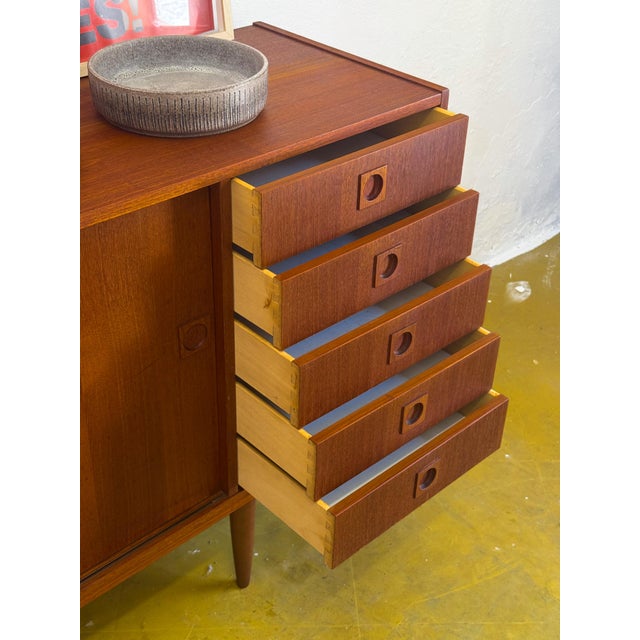 Mid-Century Danish Sideboard, 1950s For Sale - Image 9 of 10