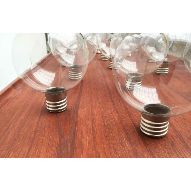 Vintage German Space Age Spare or Replacement Glass Part for Lamp by Motoko Ishii for Staff, 1970s For Sale - Image 10 of 18