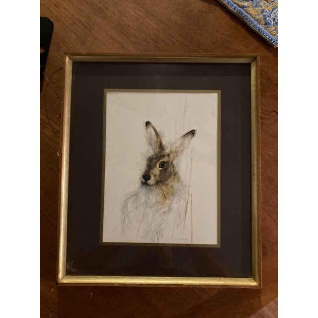 Glass Mads Stage, Hare, 1980, Print, Framed For Sale - Image 7 of 9