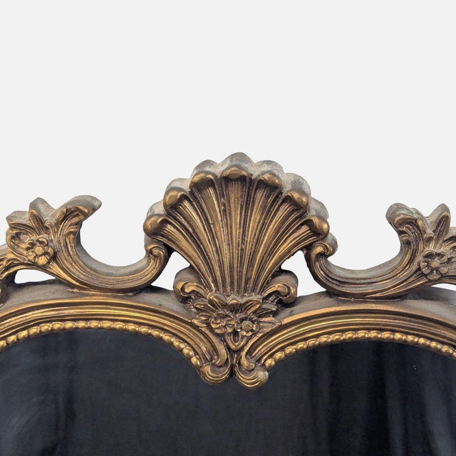 Traditional Vintage Carved Mirror For Sale - Image 3 of 5
