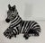 Mid-Century Modern Glazed Ceramic Zebra Sculpture, Bassano, 2000s For Sale - Image 3 of 10