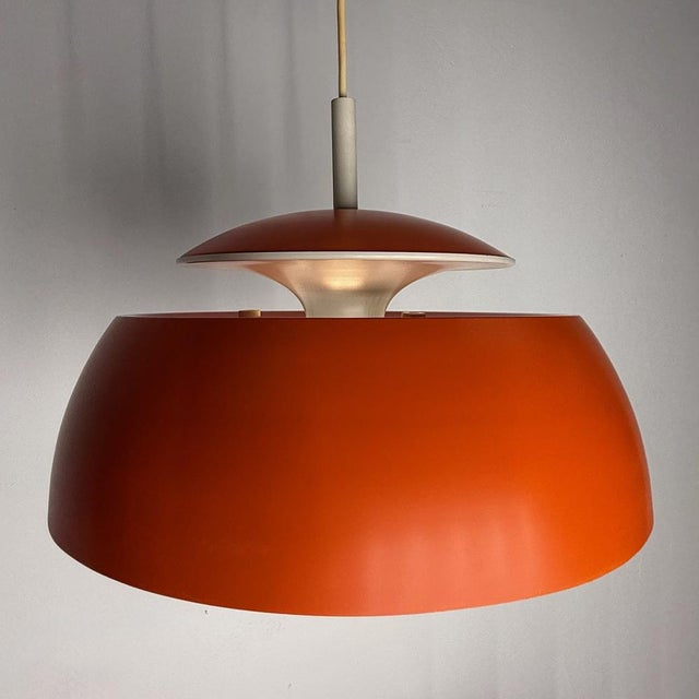 Space Age UFO Cascade Lamp in Aluminum from Temde, 1970s For Sale - Image 9 of 9