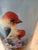 Antique Limoges B & Co Hand Painted Vase of Flowers & Taningers For Sale - Image 11 of 13