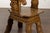 Moroccan Richly Inlaid Armchair with Carved Back and Scrolling Arms, circa 1900 For Sale - Image 12 of 12