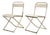 Garden Chairs in Metal by Erich Dieckmann, Germany, 1930, Set of 2 For Sale