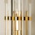 Venini Venini Style Murano Glass & Gilt Brass Sconces, 1960s, Set of 2 For Sale - Image 4 of 12