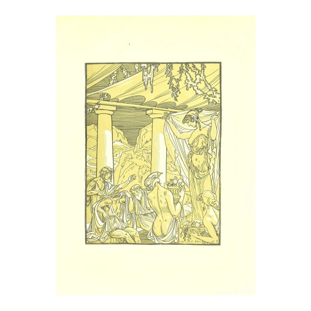 Ferdinand Bac, The Tale, Lithograph, 1922 For Sale