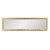 Metal La Bailadora Bright Gold Ruffled Metal Dressing Mirror For Sale - Image 7 of 11