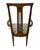 1960s Mid-Century Modern Cane Back Dining Chairs - Set of 6 For Sale - Image 5 of 8