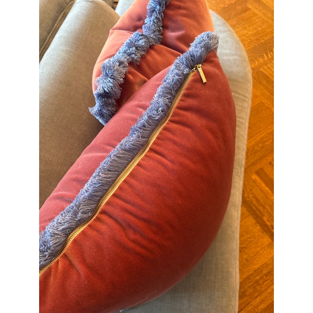 Transitional Pepper Home Throw Pillows For Sale - Image 3 of 3