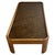 Contemporary 1970s Cork and Glass Top Coffee Table For Sale - Image 3 of 12