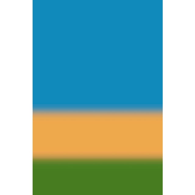 Paper Colour Block Art Prints Colourful 6 Pc Set "Color Theory" 48x48 by Angela Cameron For Sale - Image 7 of 9