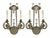 This listing is for a pair of 2 Niermann Weeks Rinaldi Sconces in excellent condition with the Rock Crystals! These sell...