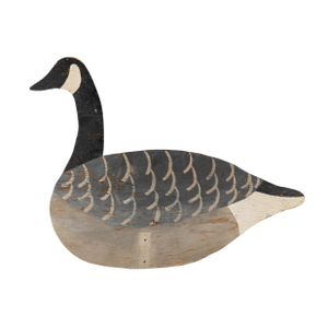 Mid-Century Folk Art Canadian Goose Wall Accent or Lawn Ornament