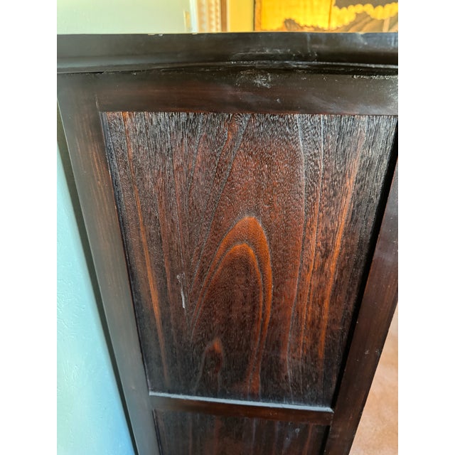 South Korean Persimmon-Wood Tansu. Early 20th Century. For Sale In Dallas - Image 6 of 9