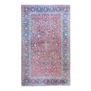 Early 20th Century Persian Kashan Rug For Sale