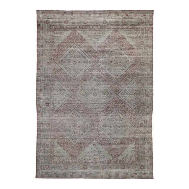 Antique Persian Khotan Rug, 10'07 X 15'06 For Sale