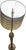 Vintage 1920s Spanish Revival Barley Twist Cast Iron Bridge Floor Lamp For Sale - Image 9 of 14