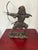 Japanese Bronze Samurai Warrior Highly Detailed 16” For Sale - Image 4 of 8
