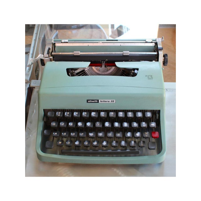Lettera 32 Typewriter from Olivetti, 1969 For Sale - Image 12 of 12