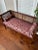 1950s Vintage Mid-Century Modern Cane Back Bench For Sale - Image 4 of 10