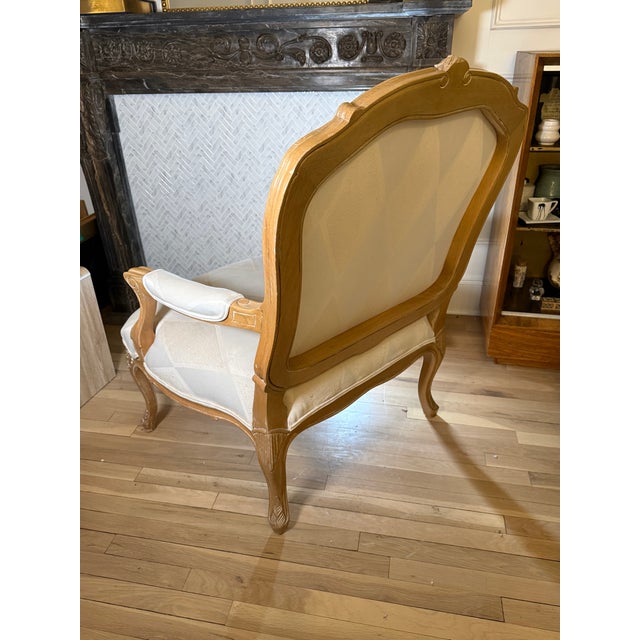 Century Furniture Chamberry Rare Designer Century Furniture French Styley Armchairs (Pair) – Vintage For Sale - Image 4 of 12