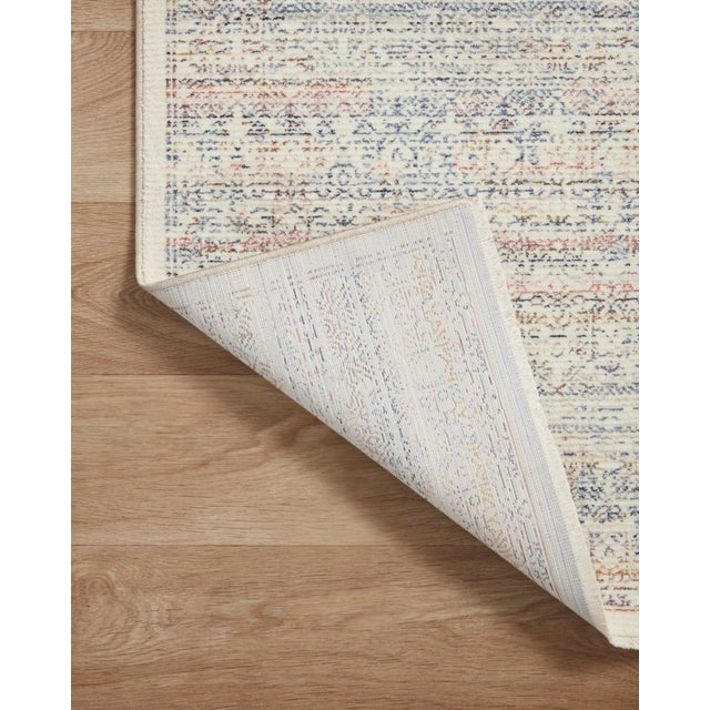 2020s Amber Lewis x Loloi Zuma Ivory / Multi 5'-3" x 7'-9" Area Rug For Sale - Image 5 of 8