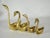 Item Details: -Unique set for any space around your home -Set of 4 Solid Brass Swans -in excellent vintage condition...