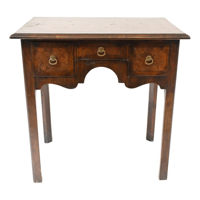 Queen Anne Elm Wood Table, 1820s For Sale