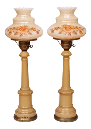 Tam-O-Shanter Table Lamps - a Pair