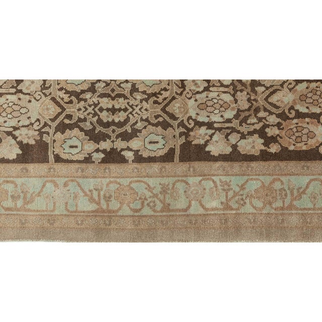Traditional Inspired Beige Blue Brown Wool rug by Doris Leslie Blau Size: 5'8" × 7'10" (172 × 238 cm) Color: Beige, Blue,...