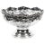 Vintage Large Silver Plated Punch Bowl Cooler with Floral Decoration For Sale - Image 13 of 13