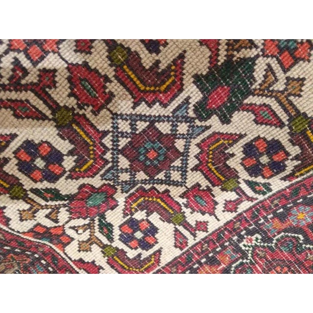 Textile 1990s Persian Bijar Runner For Sale - Image 7 of 9